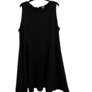TORRID plus Black dress poly & spandex